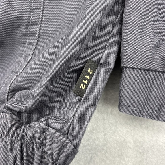 Steelguard Pro FR‎ Jacket Mens S Blue Flame Resistant Work Coat Full Zip/snap - Picture 13 of 15